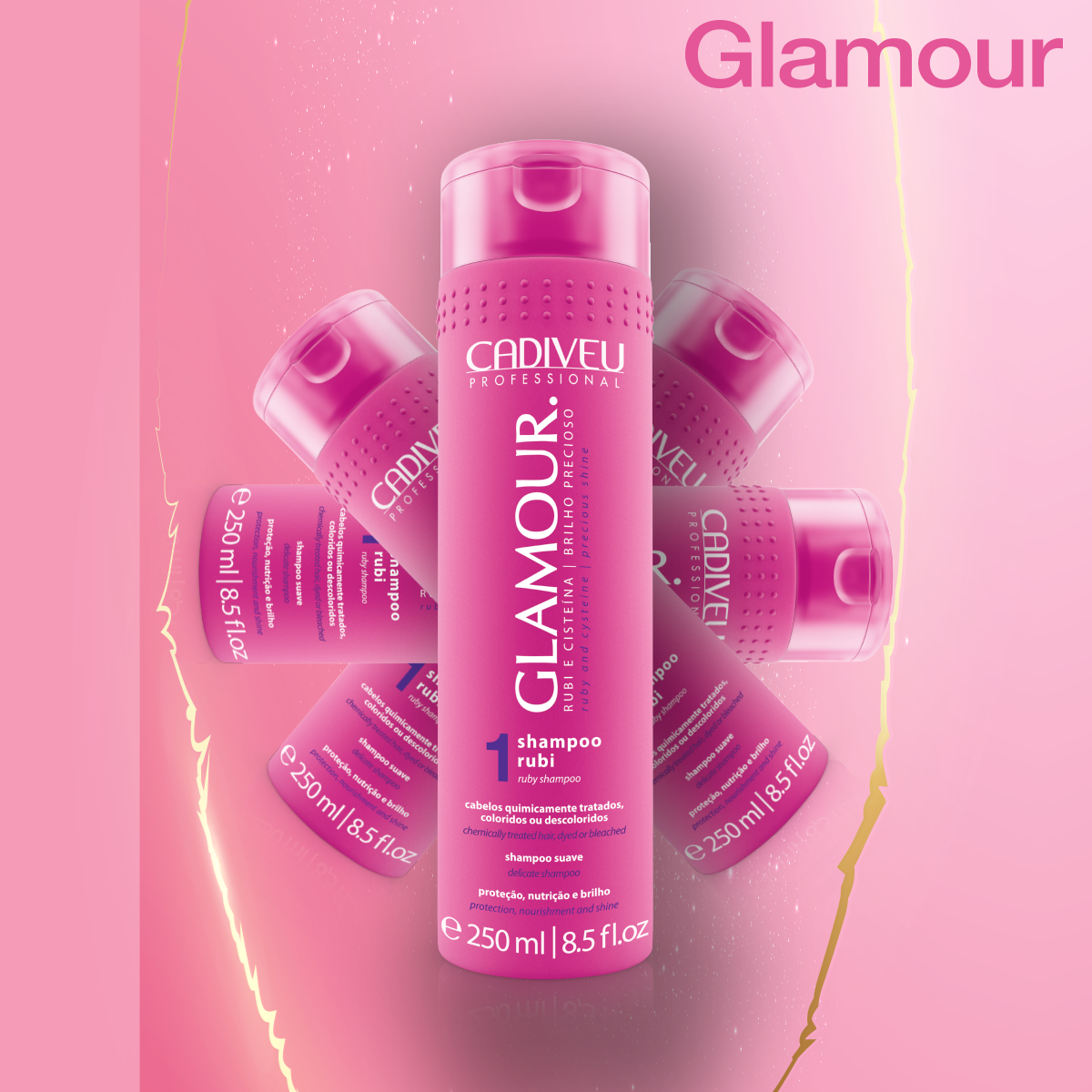 Glamour Rubi Shampoo 250ML