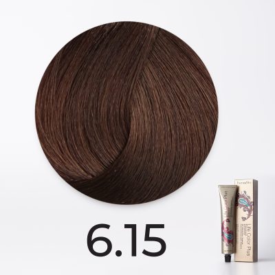 FarmaVita Life Color Plus 100 ml - 6.15 Dark Ash Mahogany Blonde