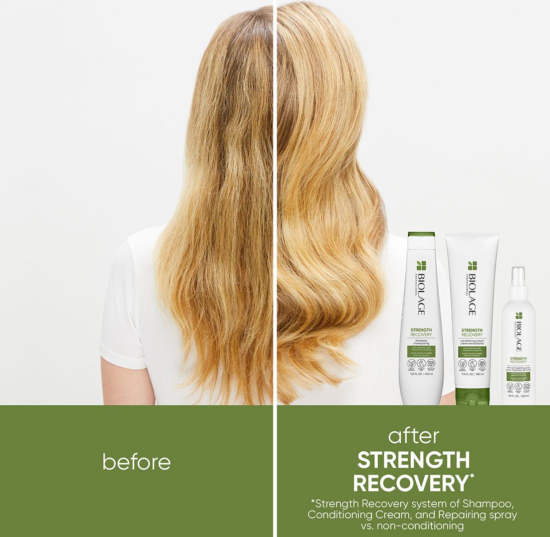 Strength Recovery Conditioning Cream for Damaged Hair 200ml - Image 3